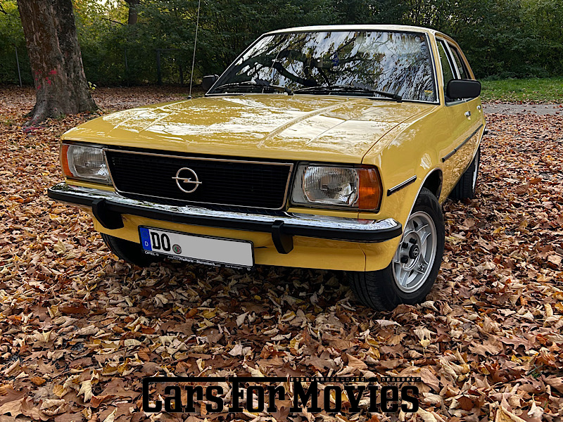 CarsForMovies | Opel Ascona B 1979 Deutschland Gelb Schwarz Zivilfahrzeug Limousine Nordrhein-Westfalen 6650 