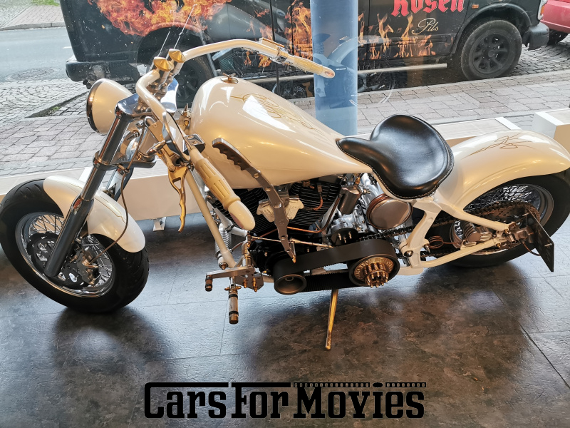 CarsForMovies | Harley Davidson Custom 1998 USA Weiß Weiß Zwei- und Dreirad Motorrad Thüringen 6723 rocker