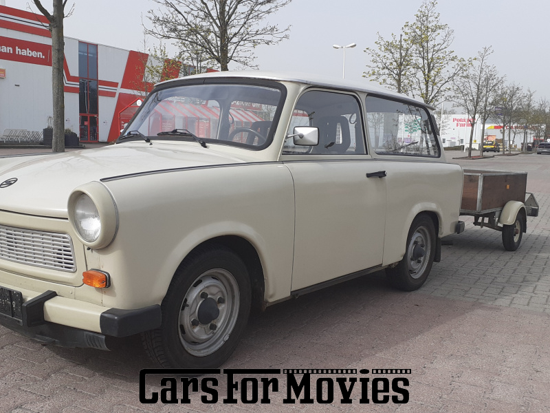 CarsForMovies | Trabant 601 Universal 1988 DDR Weiß Braun Zivilfahrzeug DDR Fahrzeug allgemein Berlin 6802 kombi ostblock