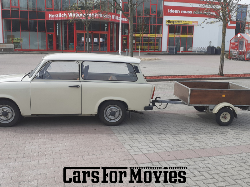 CarsForMovies | Trabant 601 Universal 1988 DDR Weiß Braun Zivilfahrzeug DDR Fahrzeug allgemein Berlin 6802 kombi ostblock