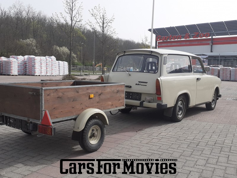 CarsForMovies | Trabant 601 Universal 1988 DDR Weiß Braun Zivilfahrzeug DDR Fahrzeug allgemein Berlin 6802 kombi ostblock