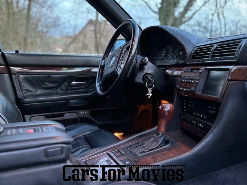 CarsForMovies | BMW 750i E37 1995 Deutschland Schwarz Schwarz Zivilfahrzeug Limousine Bayern 6819 
