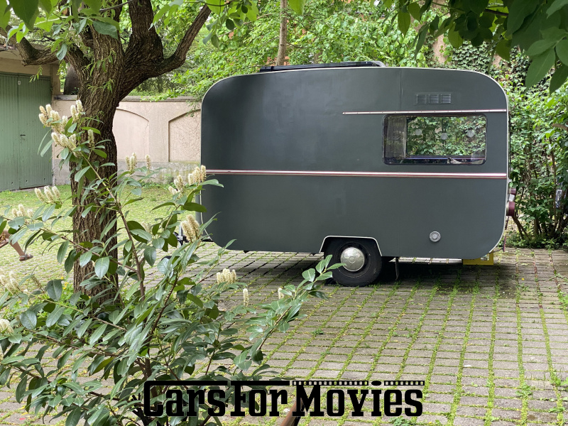 CarsForMovies | Abarth Wohnwagen  1976 Italien Grau Braun Zivilfahrzeug Wohnwagen Bayern 6911 