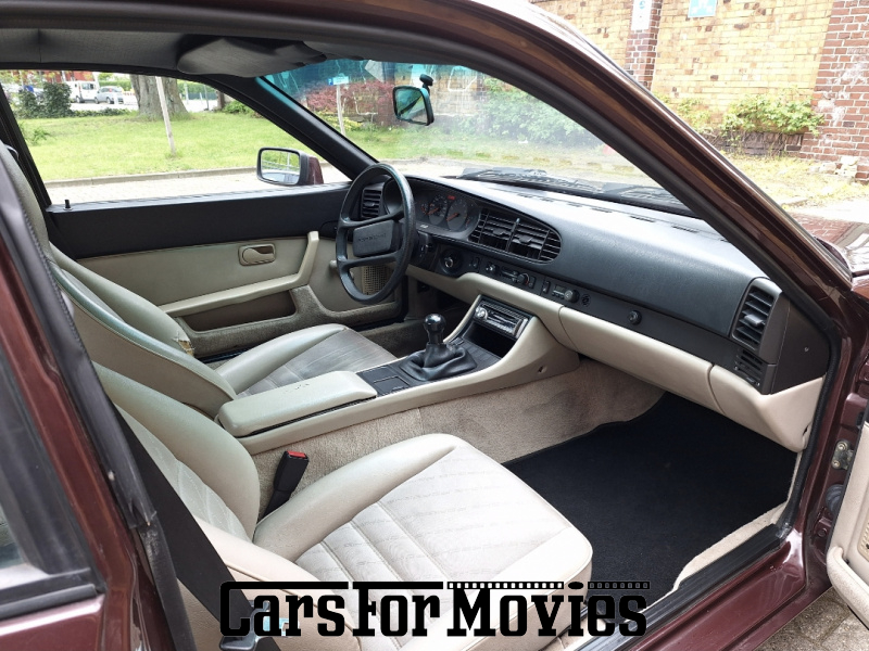 CarsForMovies | Porsche 944 1986 Deutschland Rot Beige Zivilfahrzeug Sportwagen Berlin 6925 
