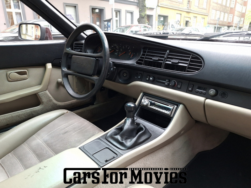 CarsForMovies | Porsche 944 1986 Deutschland Rot Beige Zivilfahrzeug Sportwagen Berlin 6925 