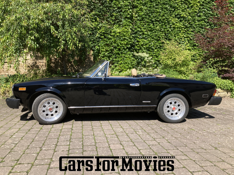 CarsForMovies | Fiat Spider 124 Pininfarina 1982 Italien Schwarz Beige Zivilfahrzeug Cabrio Baden-Württemberg 6928 