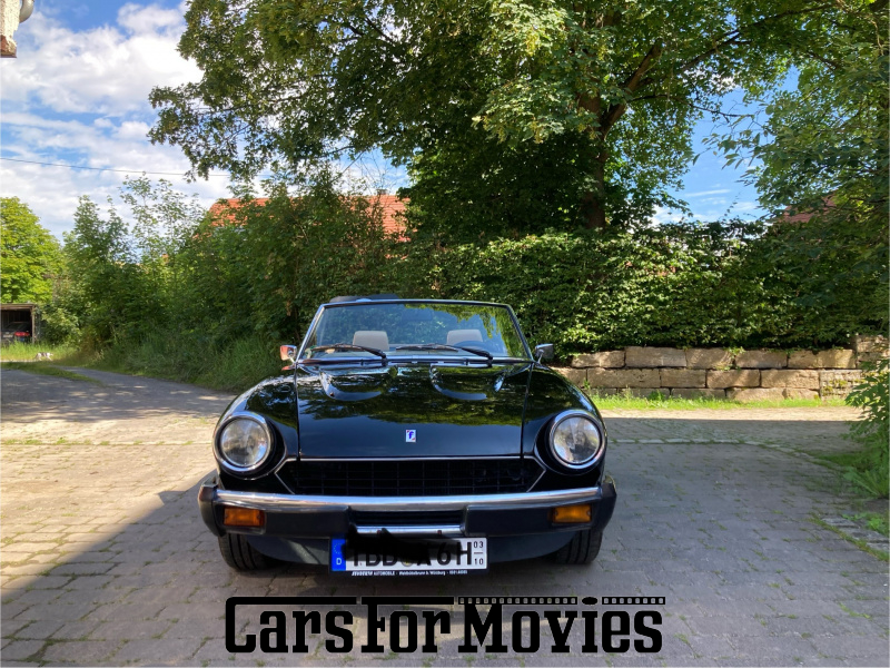 CarsForMovies | Fiat Spider 124 Pininfarina 1982 Italien Schwarz Beige Zivilfahrzeug Cabrio Baden-Württemberg 6928 