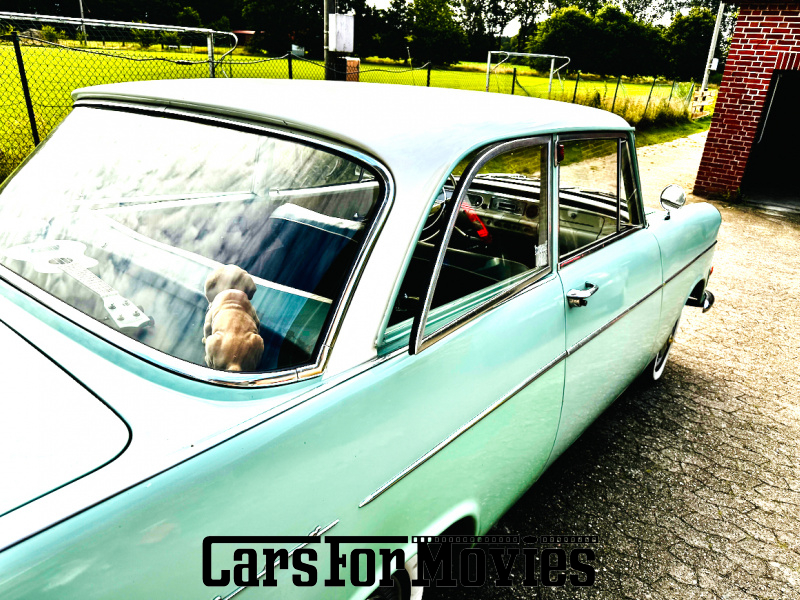 CarsForMovies | Opel Olympia Rekord P2 1962 Deutschland Türkis Grün Zivilfahrzeug Limousine Niedersachsen 6931 Türkis Weißwandreifen