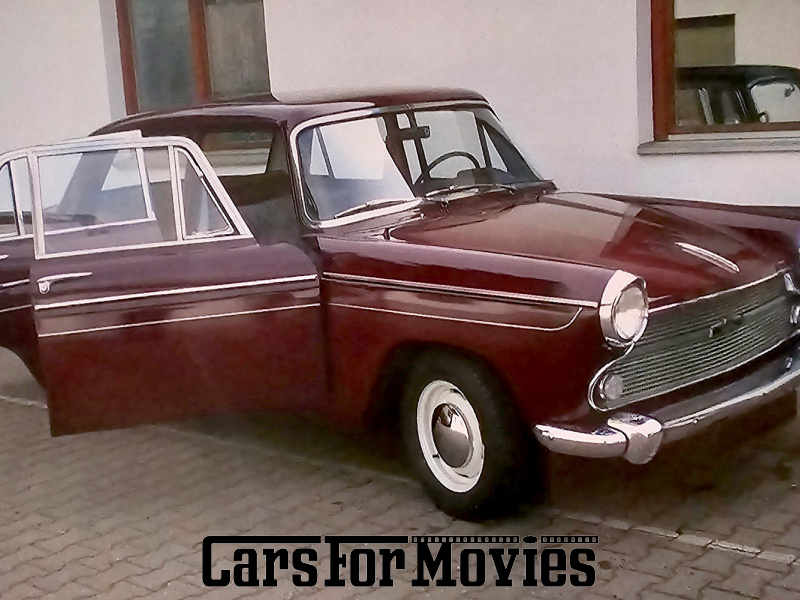 CarsForMovies | Austin Cambridge A60 1963 England Bordeaux Braun Zivilfahrzeug Limousine Berlin 6962