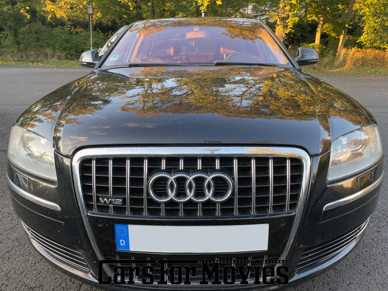 CarsForMovies | Audi A8 D3 4E W12 2007 Deutschland Schwarz Braun Zivilfahrzeug Limousine Hessen 7067 