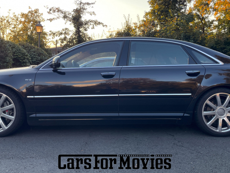 CarsForMovies | Audi A8 D3 4E W12 2007 Deutschland Schwarz Braun Zivilfahrzeug Limousine Hessen 7067 