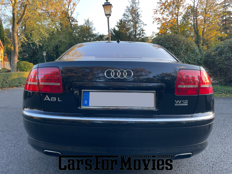 CarsForMovies | Audi A8 D3 4E W12 2007 Deutschland Schwarz Braun Zivilfahrzeug Limousine Hessen 7067 