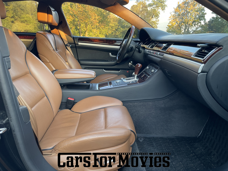 CarsForMovies | Audi A8 D3 4E W12 2007 Deutschland Schwarz Braun Zivilfahrzeug Limousine Hessen 7067 