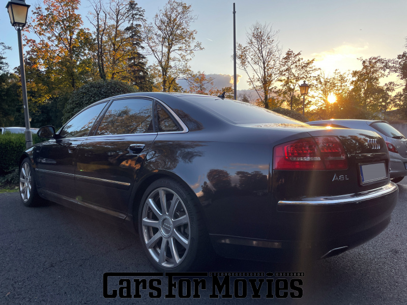 CarsForMovies | Audi A8 D3 4E W12 2007 Deutschland Schwarz Braun Zivilfahrzeug Limousine Hessen 7067 