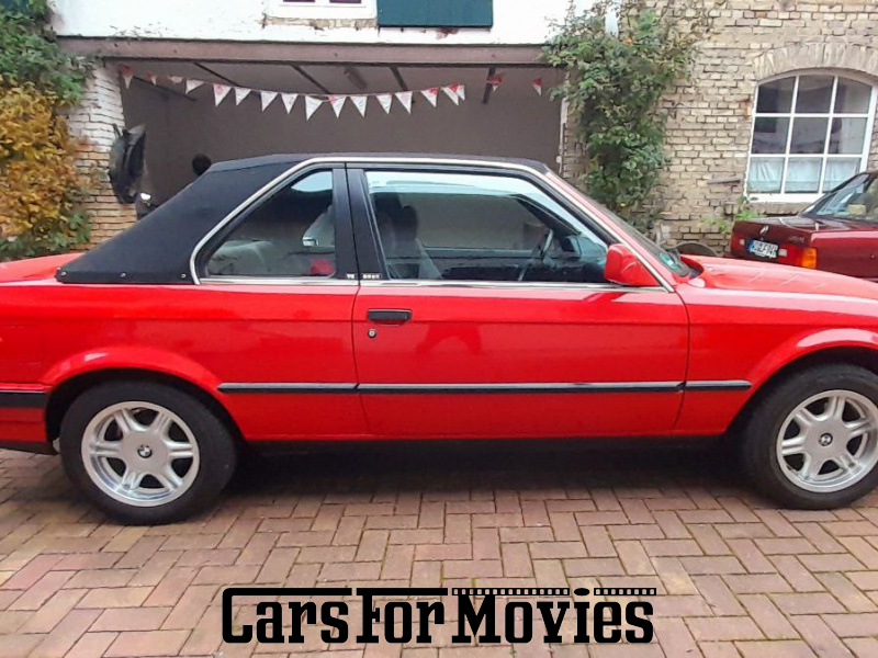 CarsForMovies | BMW 316i TC2 BAUR 1990 Deutschland Rot Schwarz Zivilfahrzeug Cabrio Rheinland-Pfalz 7097 targa tuning