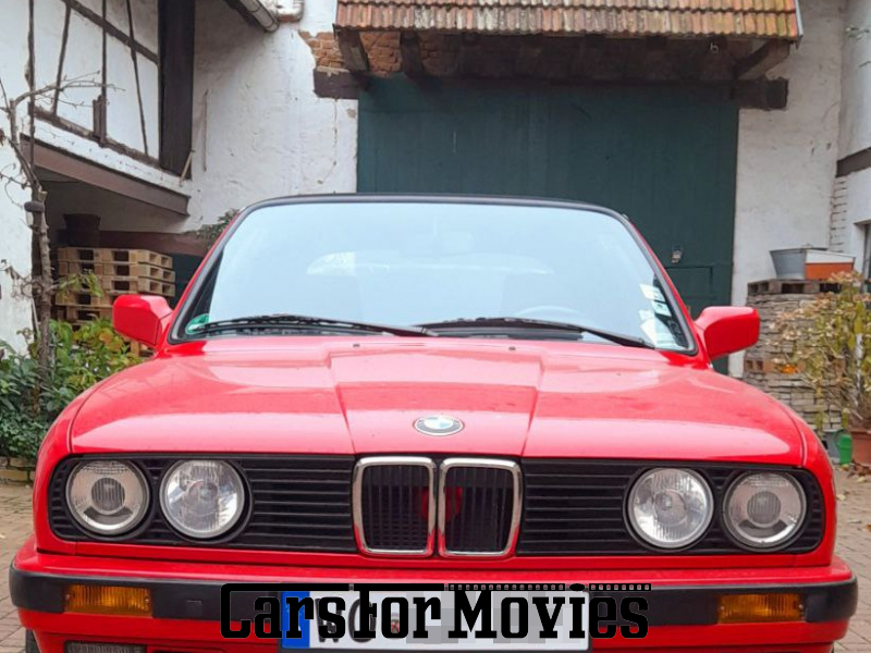 CarsForMovies | BMW 316i TC2 BAUR 1990 Deutschland Rot Schwarz Zivilfahrzeug Cabrio Rheinland-Pfalz 7097 targa tuning