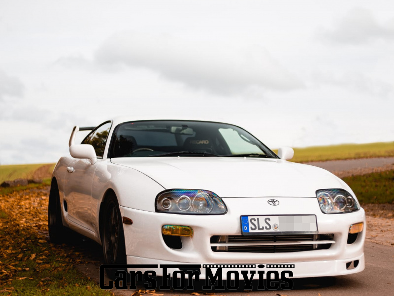 CarsForMovies | Toyota Supra MK4 Single Turbo 1996 Japan Weiß Schwarz Zivilfahrzeug Motorsport Saarland 7109 sportwagen