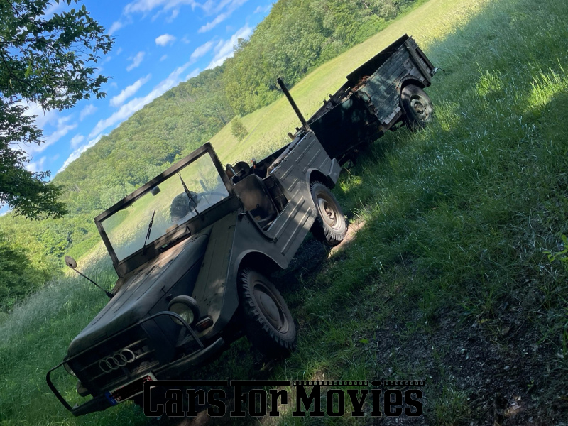 CarsForMovies | DKW Munga 8  1963 Deutschland Grün Grün Militärfahrzeug Geländewagen Hessen 7112 Anhängerkupplung ahk