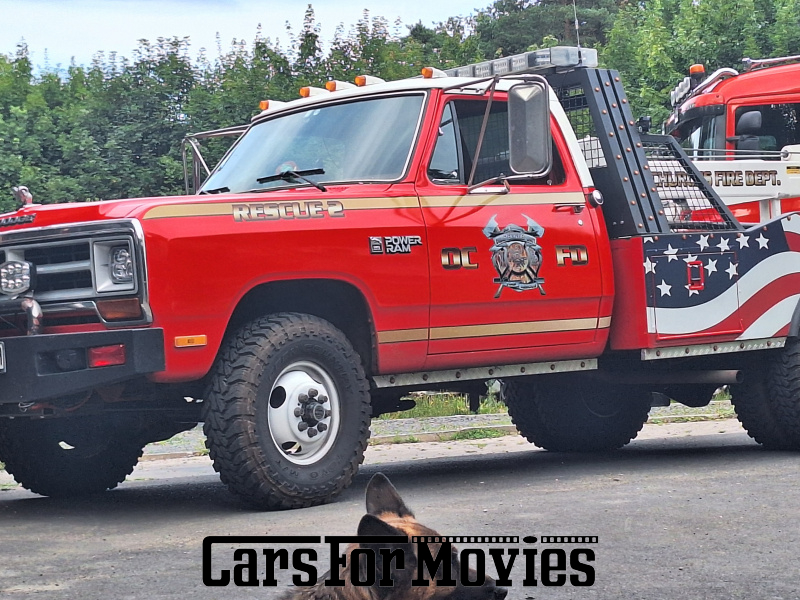 CarsForMovies | Dodge W350 Fire Rescue 1986 USA Rot Rot Einsatzfahrzeug Feuerwehrfahrzeug West Rheinland-Pfalz 7128 