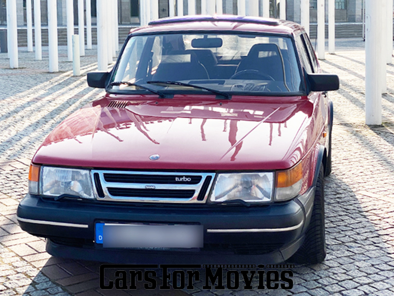 CarsForMovies | Saab 900 II 1992 Schweden Rot Grau Nutzfahrzeug Coupe Berlin 7229 Schiebedach