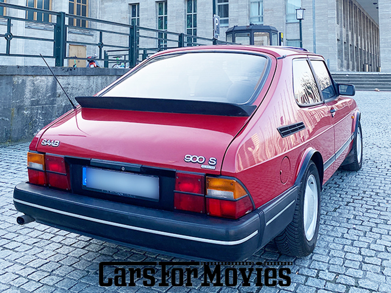 CarsForMovies | Saab 900 II 1992 Schweden Rot Grau Nutzfahrzeug Coupe Berlin 7229 Schiebedach
