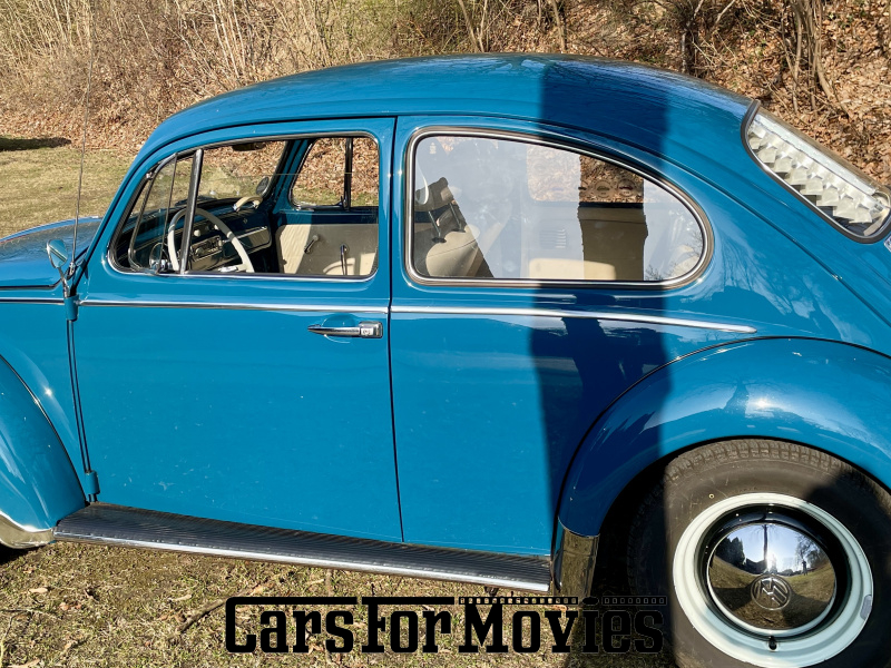 CarsForMovies | Volkswagen Käfer 1965 Deutschland Blau Beige Zivilfahrzeug Kleinwagen Schleswig-Holstein 7237 seeblau