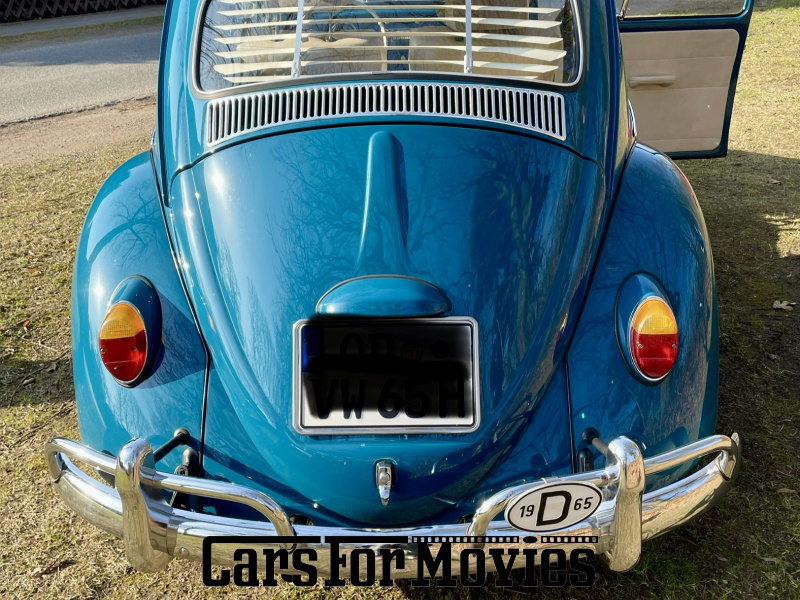 CarsForMovies | Volkswagen Käfer 1965 Deutschland Blau Beige Zivilfahrzeug Kleinwagen Schleswig-Holstein 7237 seeblau