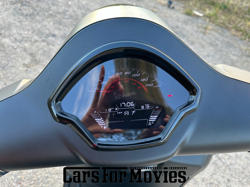 CarsForMovies | Vespa GTS 125 Supersport 2024 Italien Schwarz Schwarz Zivilfahrzeug Motorroller Berlin 7235 scooter