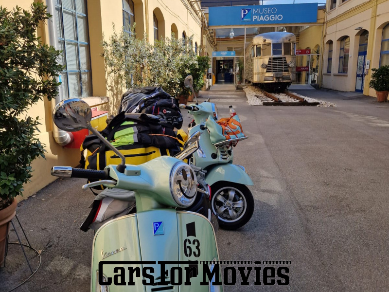 CarsForMovies | Vespa Gt 200 2009 Italien Türkis Schwarz Zwei- und Dreirad Motorroller Berlin 7233 