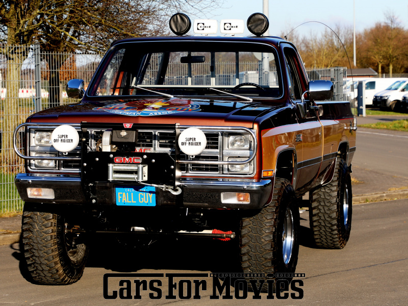 CarsForMovies | GMC Grand Sierra 1984 USA Braun Schwarz Zivilfahrzeug Pick-up DE - Nordrhein-Westfalen 7245 fall guy colt für alle fälle filmauto showcar