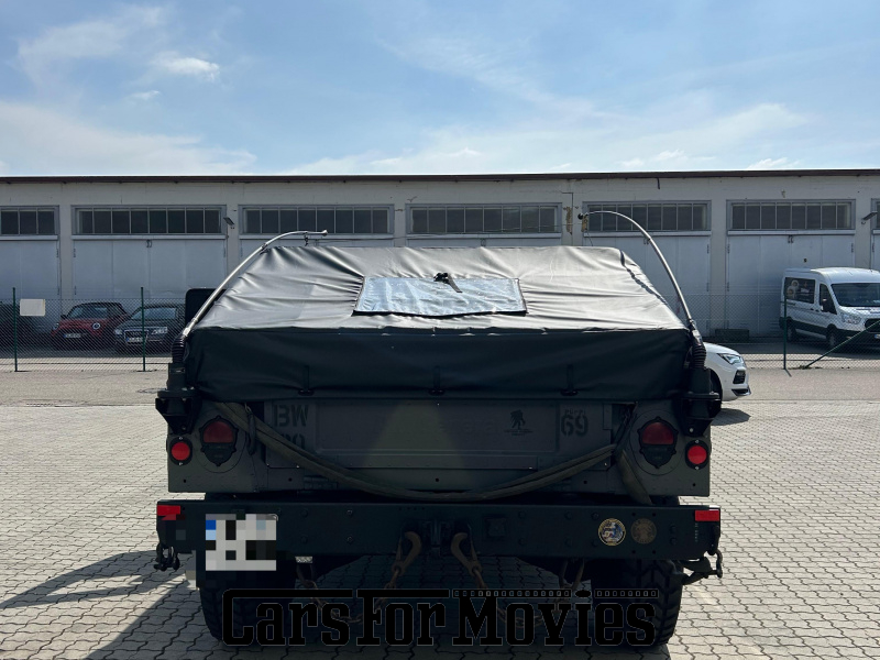 CarsForMovies | Hummer H1 1988 USA Grau Schwarz Militärfahrzeug Geländewagen Bayern 7269 usarmy