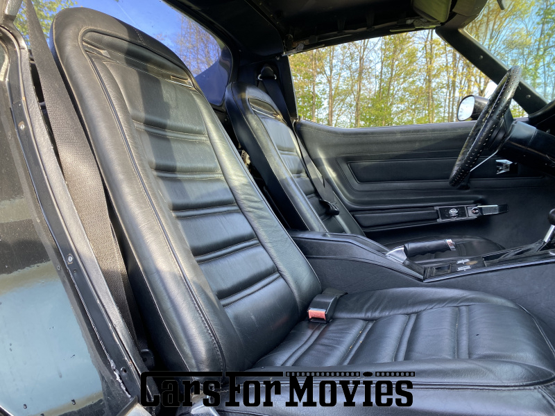 CarsForMovies | Chevrolet  Corvette Stingray  1977 USA Schwarz Schwarz Zivilfahrzeug Muscle Car Sachsen 7280 targa