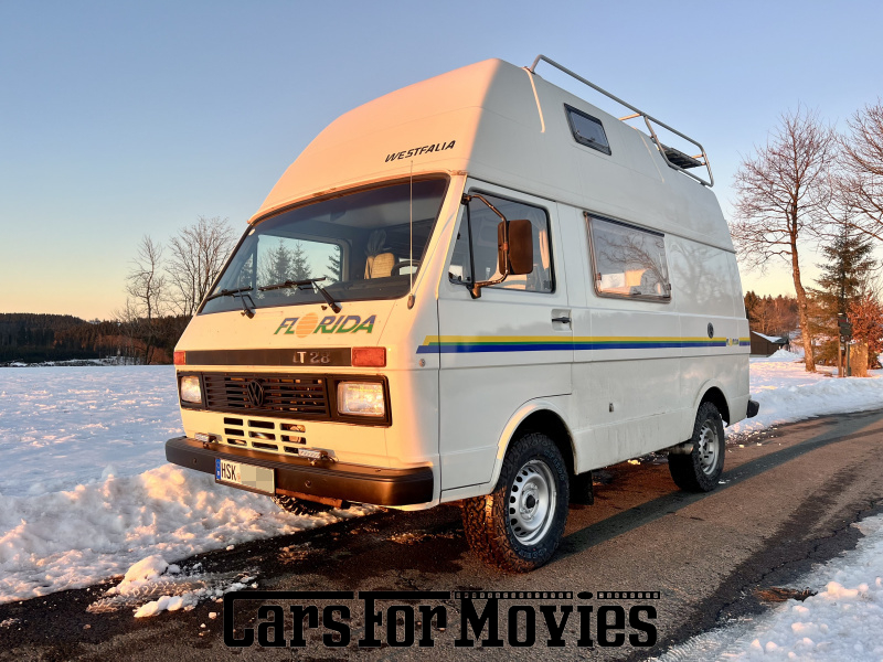 CarsForMovies | Volkswagen LT Florida 1988 Deutschland Weiß Grau Zivilfahrzeug Wohnmobil Nordrhein-Westfalen 7298 camper camping westfalia