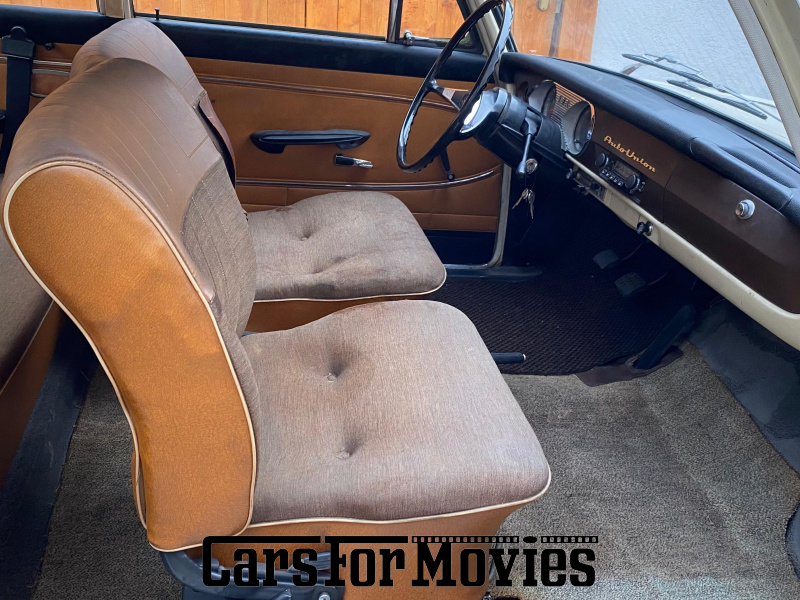 CarsForMovies | Auto Union DKW F-102 1964 Deutschland Beige Braun Zivilfahrzeug Limousine Bayern 7339 patina