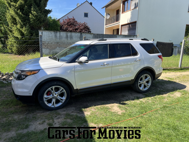 CarsForMovies | Ford Motor Company Explorer 2012 USA Weiß Schwarz Zivilfahrzeug SUV Nordrhein-Westfalen 7342 Schiebedach Anhängerkupplung ahk 