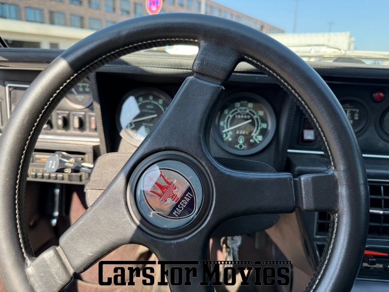 CarsForMovies | Maserati Merak 1977 Italien Weiß Schwarz Zivilfahrzeug Sportwagen Hamburg 7361 lude