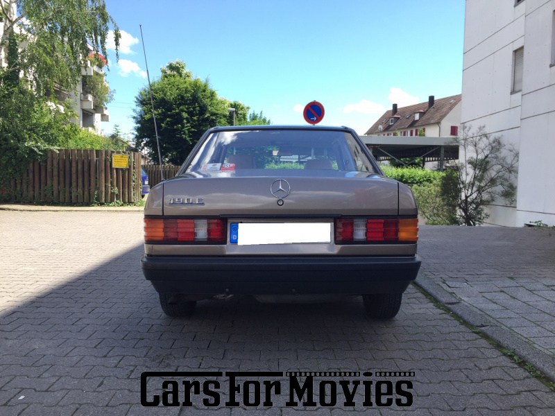 CarsForMovies | Mercedes Benz 190 E 2.0 W201 1987 Deutschland Braun Beige Zivilfahrzeug Limousine Baden-Württemberg 7365 Schiebdach Anhängerkupplung ahk