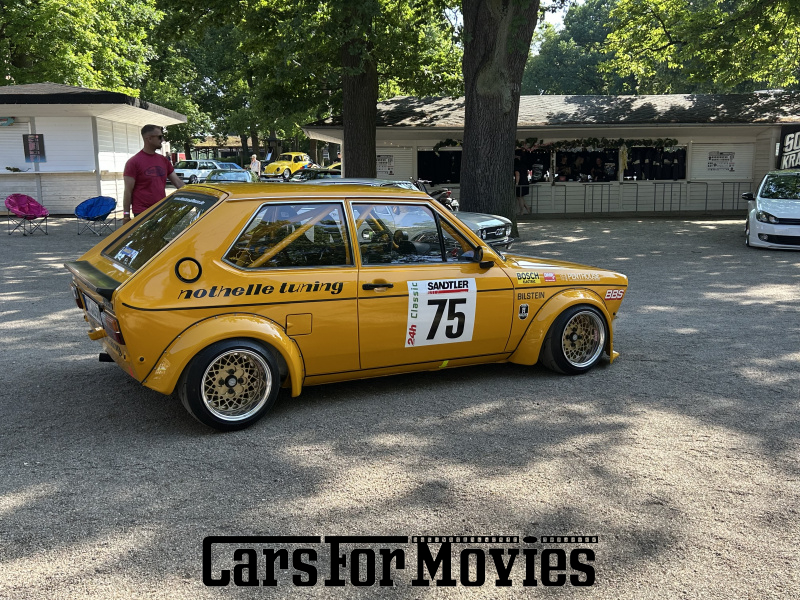 CarsForMovies | Audi 50 1975 Deutschland Gelb Gelb Zivilfahrzeug Motorsport Brandenburg 7414 tuning rallye rally überrollbügel showcar
