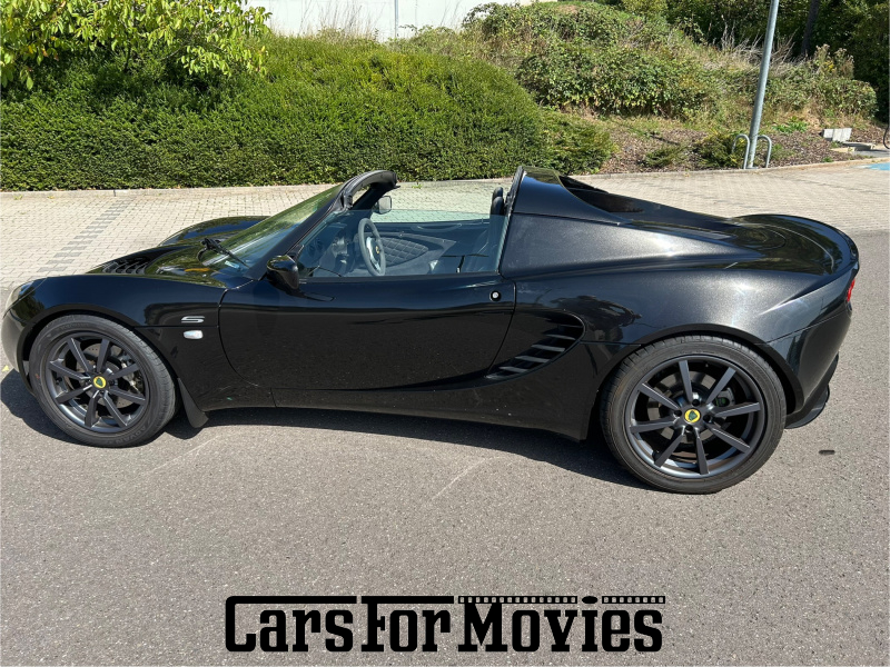 CarsForMovies | Lotus Elise S2 111 S (Rechtslenker) 2009 England Schwarz Schwarz Zivilfahrzeug Sportwagen Saarland 7419 leder rhd