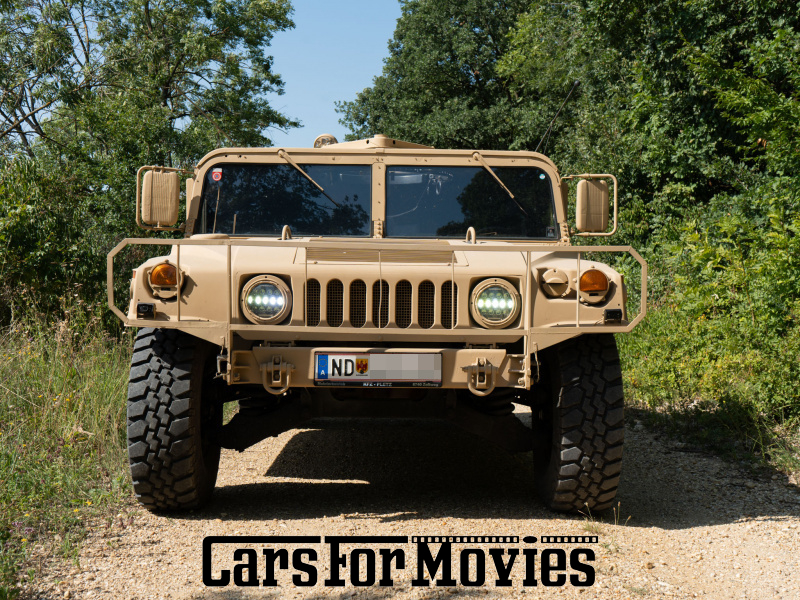 CarsForMovies | Hummer M998 Am Generall Humvee Hummer H1 Hmmwv Slantback 1989 USA Beige Grün Militärfahrzeug Geländewagen außerhalb von Deutschland 7417 