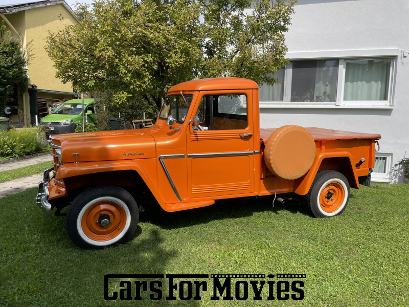 CarsForMovies | Jeep Willys 1961 USA Orange Orange Zivilfahrzeug Geländewagen Bayern 7431 