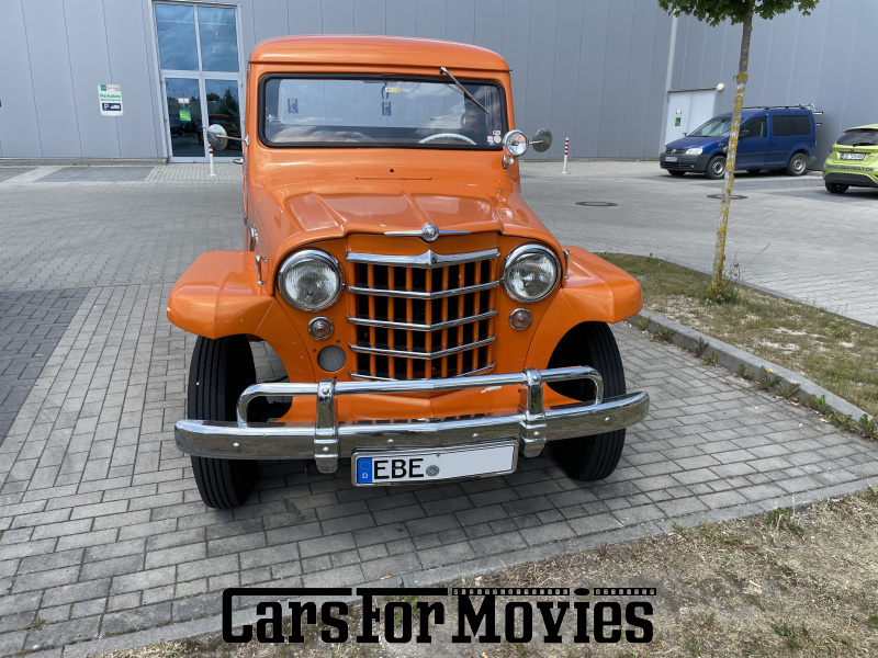 CarsForMovies | Jeep Willys 1961 USA Orange Orange Zivilfahrzeug Geländewagen Bayern 7431 
