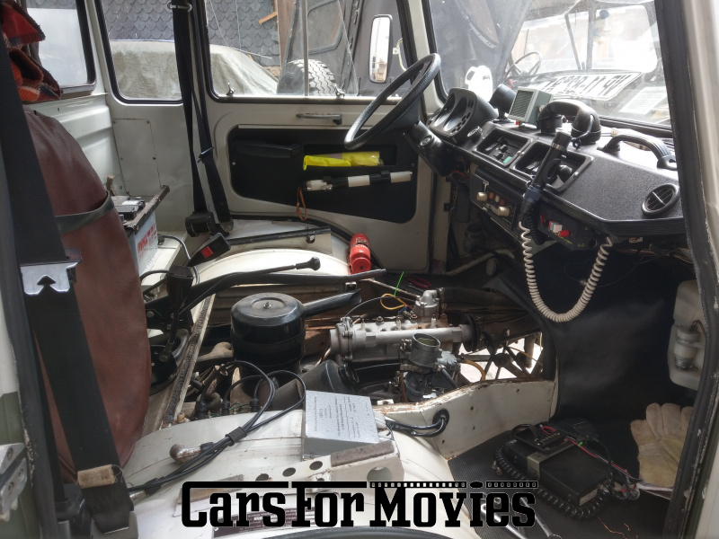 CarsForMovies | Barkas B 1000 1986 DDR Grün Weiß Einsatzfahrzeug Polizeifahrzeug Ost Thüringen 7447 ddr