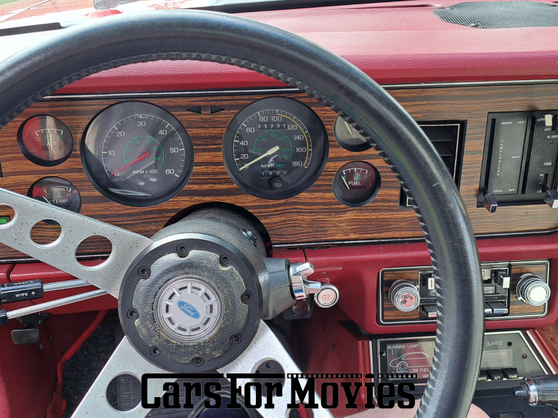 CarsForMovies | Ford-Werke GmbH Mustang II 1979 Deutschland Rot Sonstige Zivilfahrzeug Freizeitfahrzeug Niedersachsen 7449 