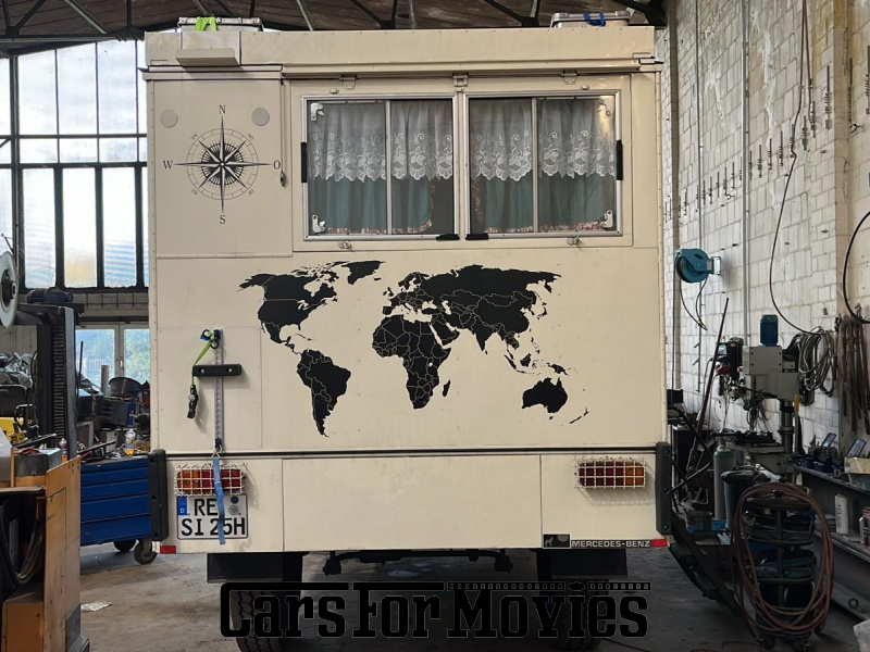 CarsForMovies | Mercedes Benz Unimog 1700L 1981 Deutschland Beige Blau Zivilfahrzeug Wohnmobil Nordrhein-Westfalen 7451 