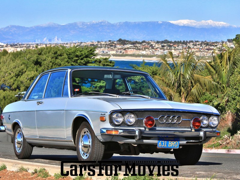 Audi 100 LS 1970 Deutschland Grau Blau Zivilfahrzeug Limousine Bayern 7478 