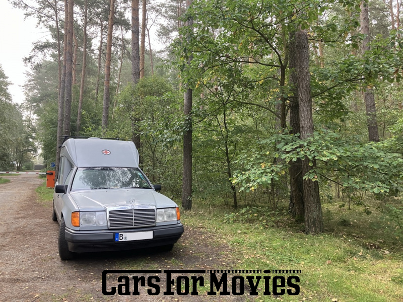 Mercedes Benz W124 1987 Deutschland Grau Grün Einsatzfahrzeug Rettungswagen Berlin 7479