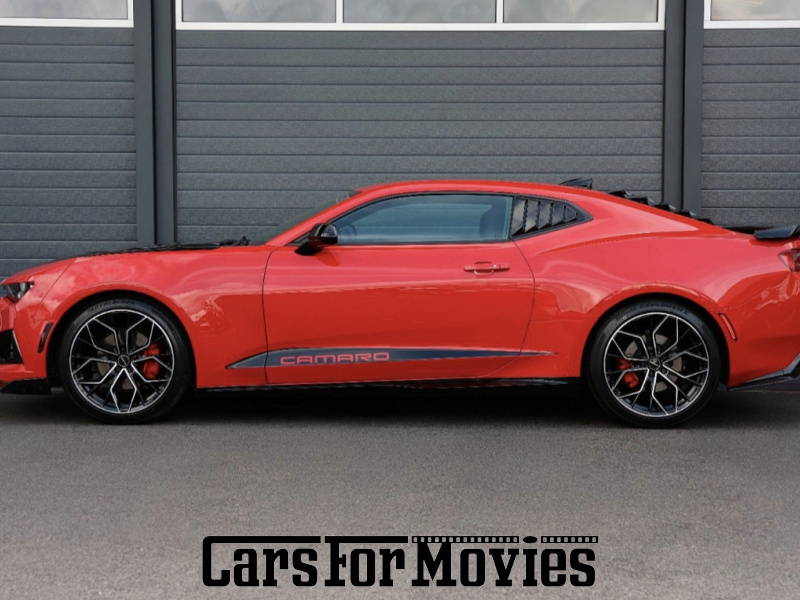 CarsForMovies | Chevrolet  Camaro 2017 USA Rot Schwarz Nutzfahrzeug Sportwagen Thüringen 7484 v6 coupe