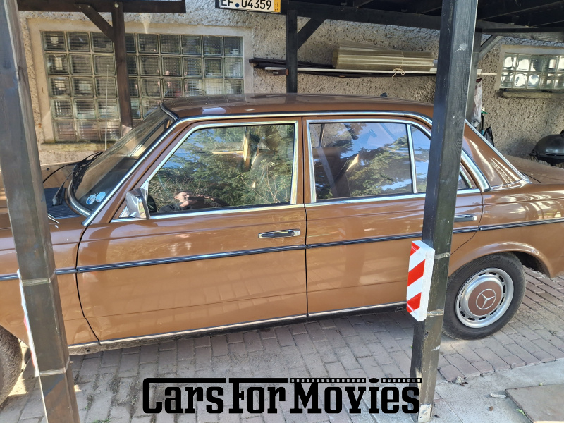 CarsForMovies | Mercedes Benz E123 1992 Deutschland Braun Beige Zivilfahrzeug Limousine Brandenburg 7494 Schiebedach Anhängerkupplung ahk