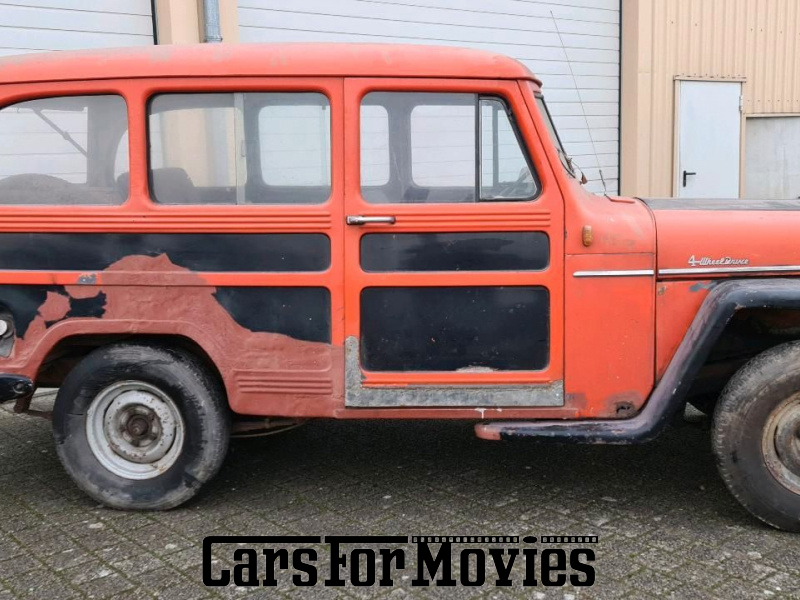 CarsForMovies | Willys-Overland Motors Jeep Station Wagon 1954 USA Orange Sonstige Militärfahrzeug Geländewagen Nordrhein-Westfalen 7500 allrad offroad